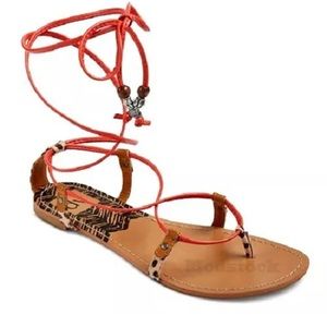 dv designed by dolce vita Jazlyn coral sandals. New in box. Size 10.